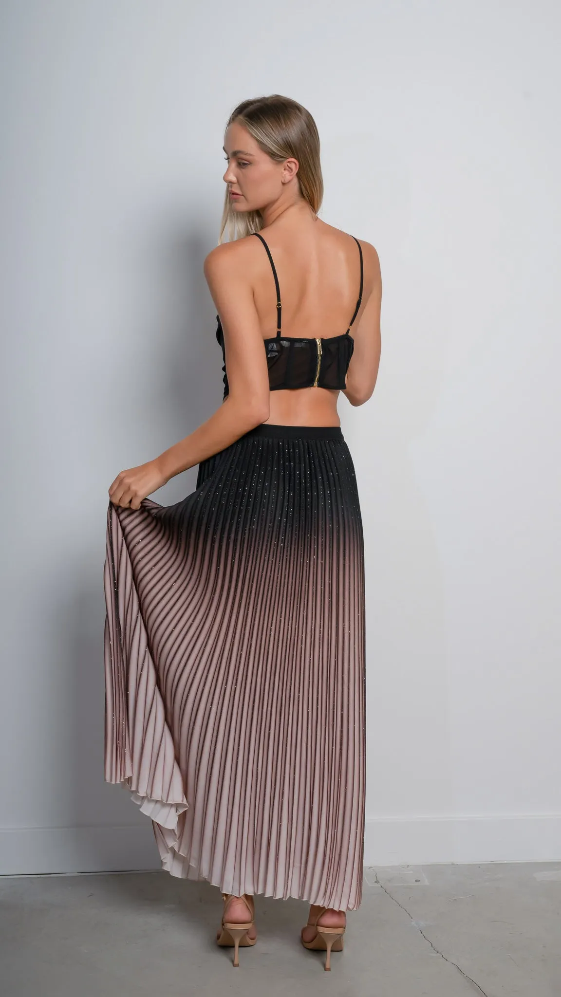 Hannah Pleated Skirt