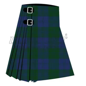 Harmony Blue Premium Tartan Kilt