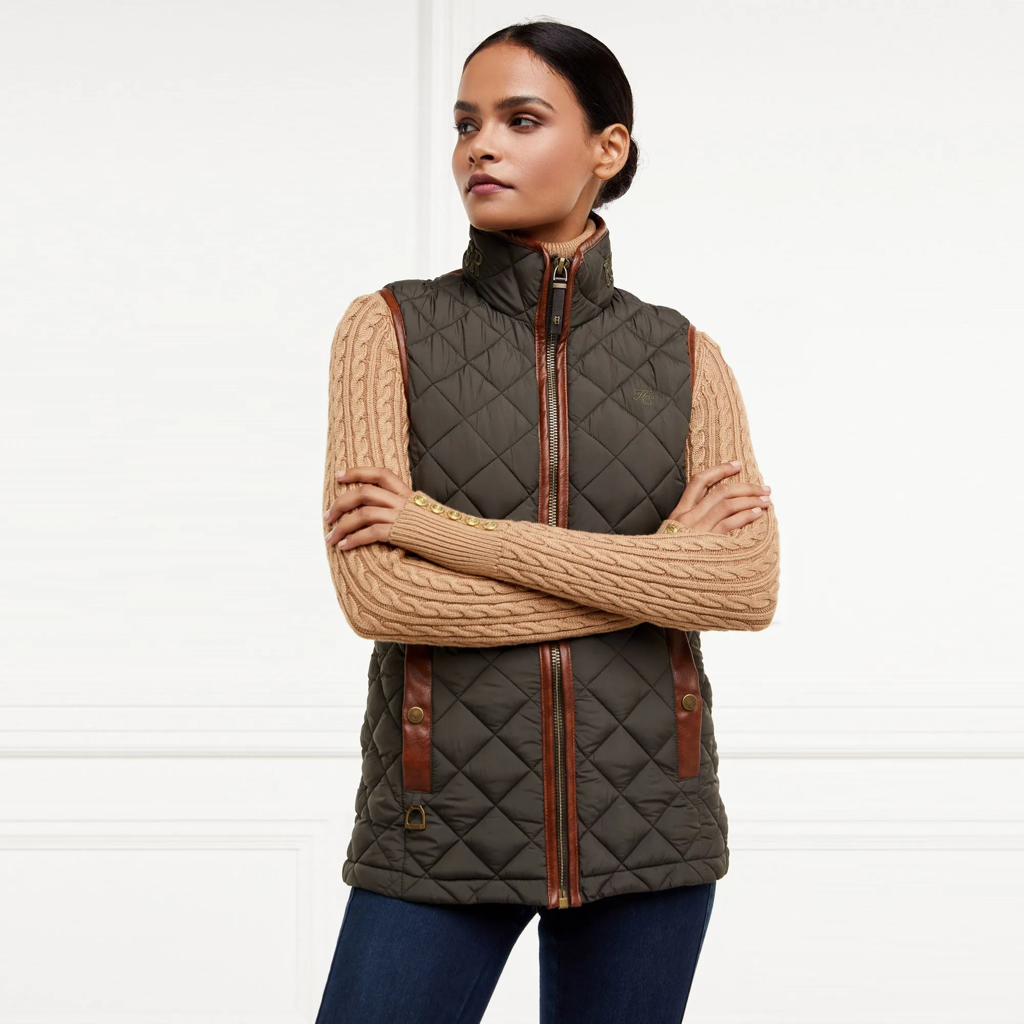 Holland Cooper Ladies Country Quilted Gilet