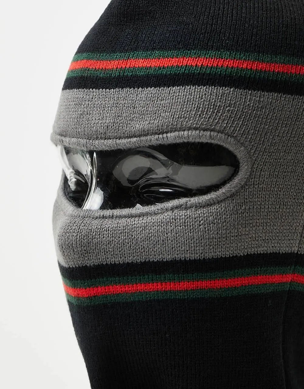 HUF Mutli Rib Balaclava - Black