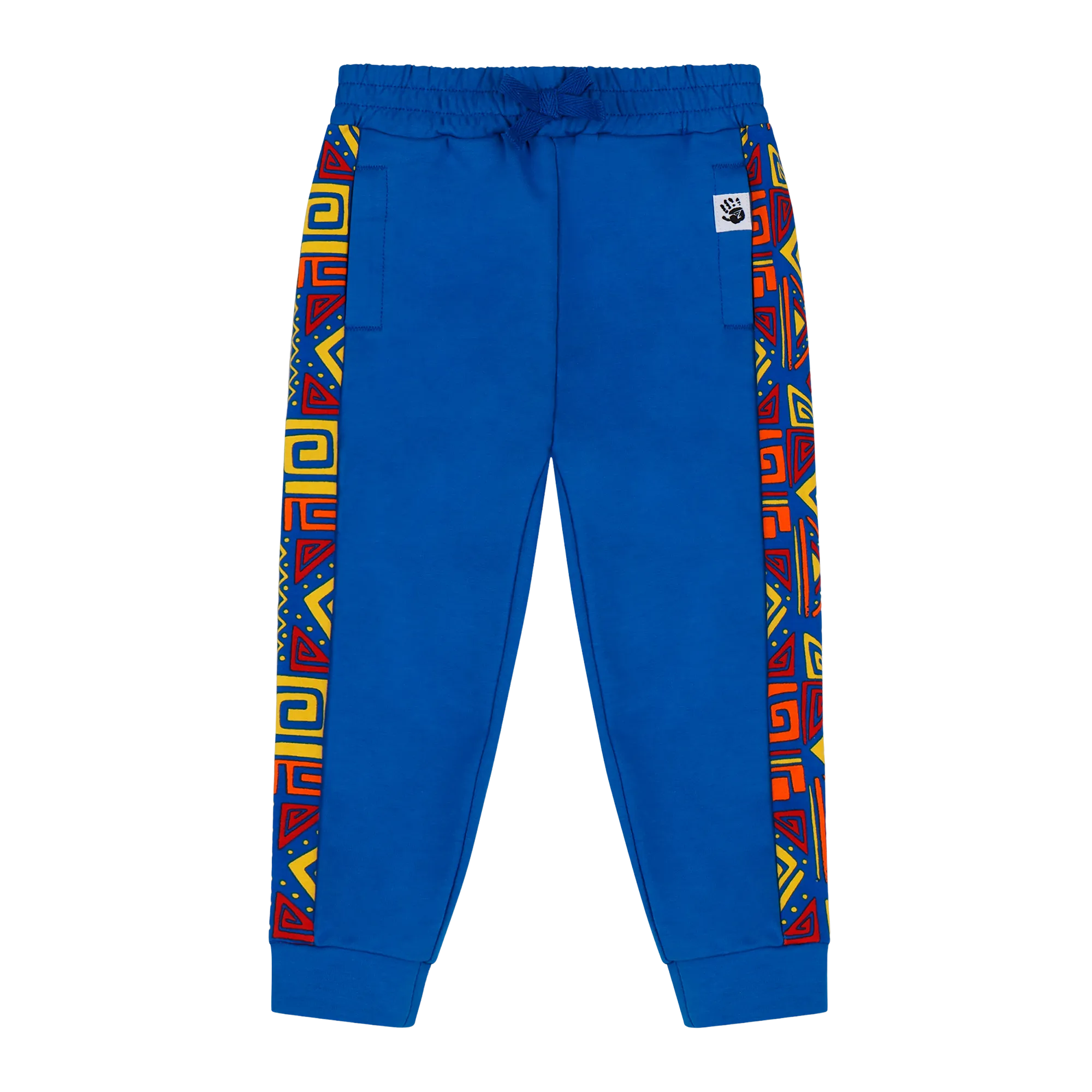 Infant Crewneck Sweatshirt and Jogger Pants Set - Blue Multicolor