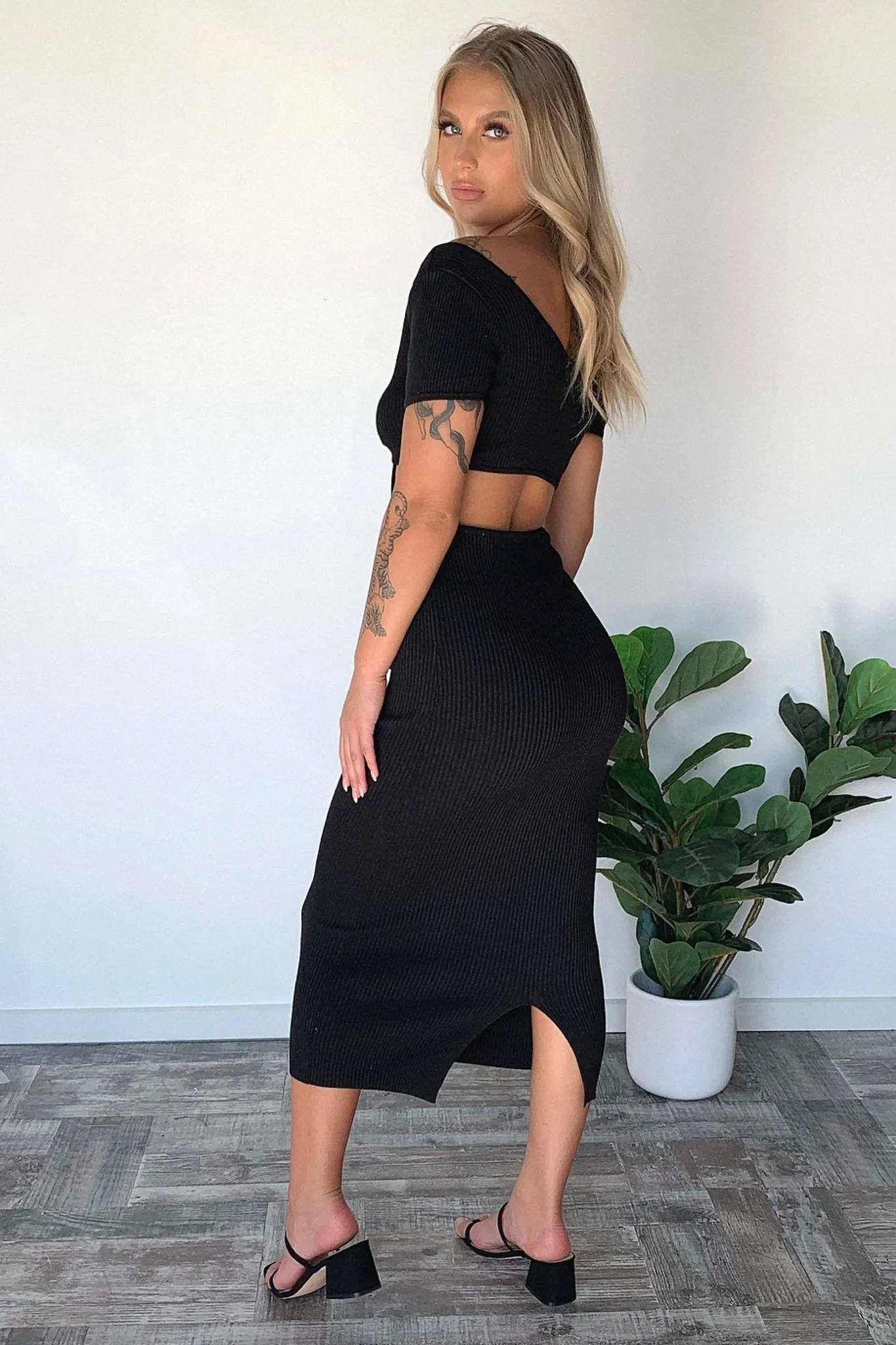 Jenner Maxi Dress - Black