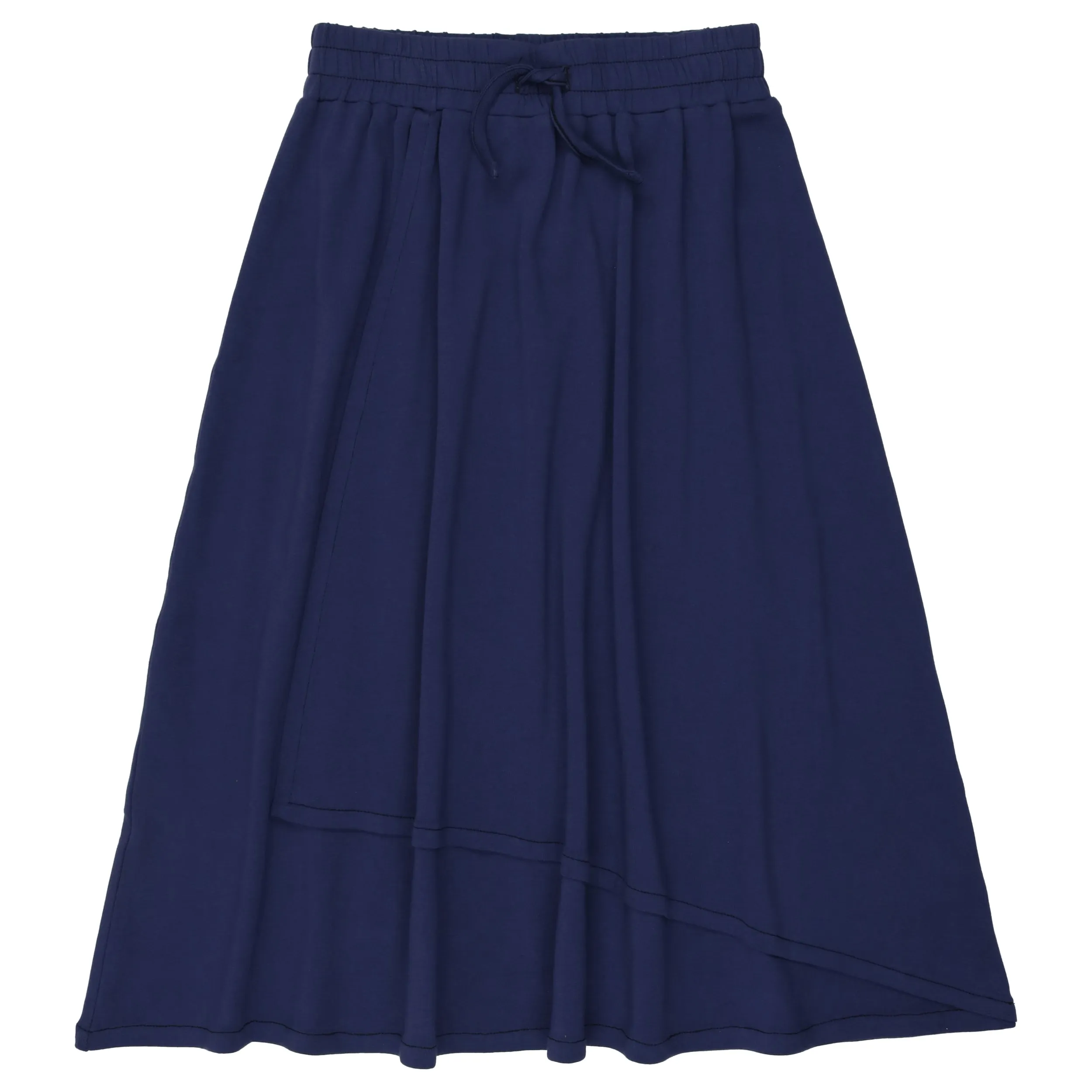 Kin   Kin Blue Midi Crossover Skirt