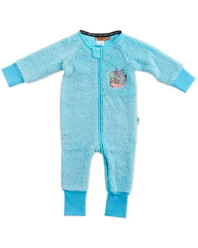 Kip&Co x May Gibbs Koala Cutie Sherpa Long Sleeve Zip Romper