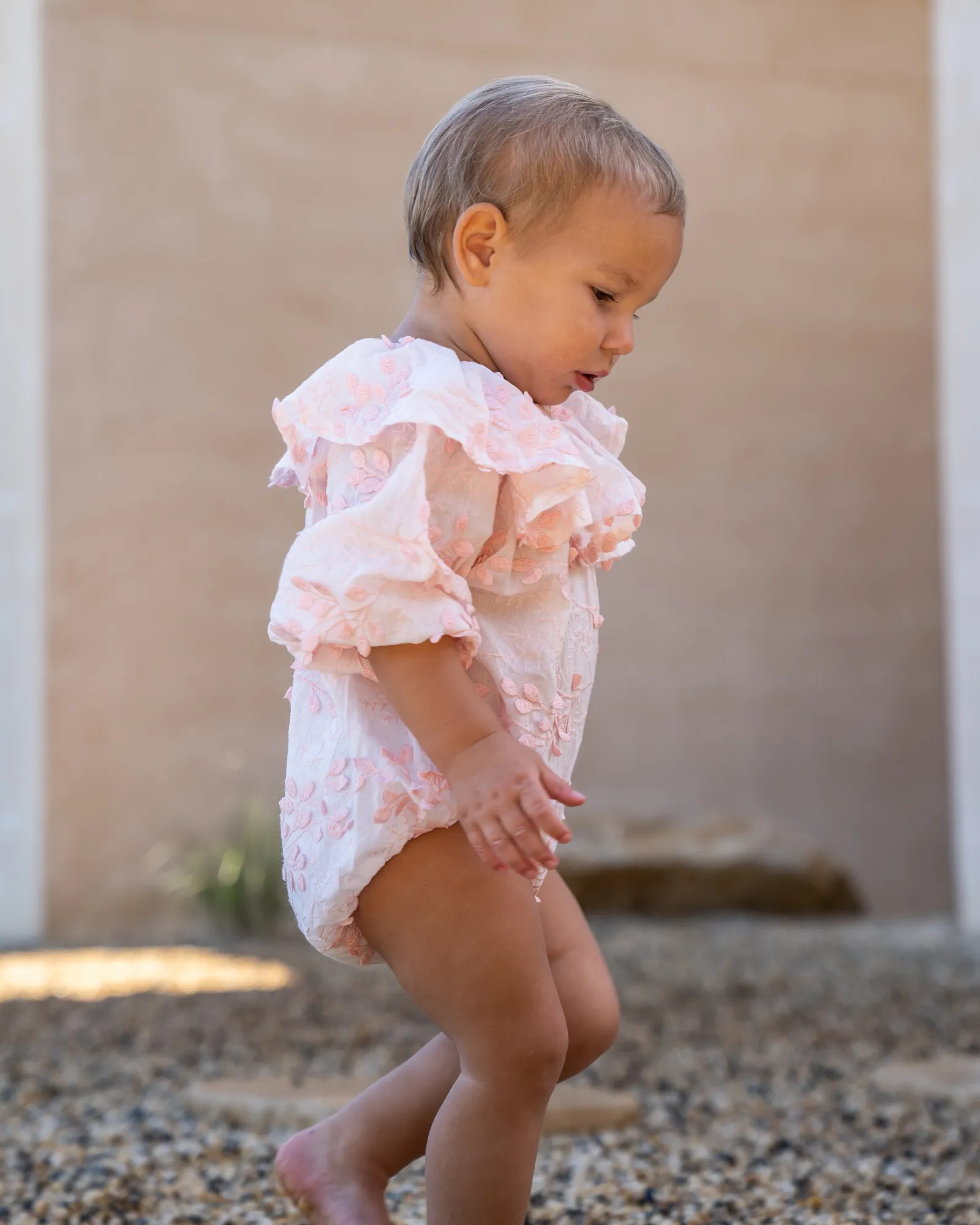 Kit Romper - Pink Broderie