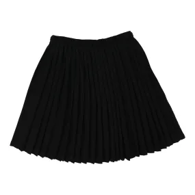 Knife pleated skirt - Black