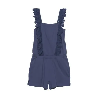 Lace Romper - Vintage Indigo