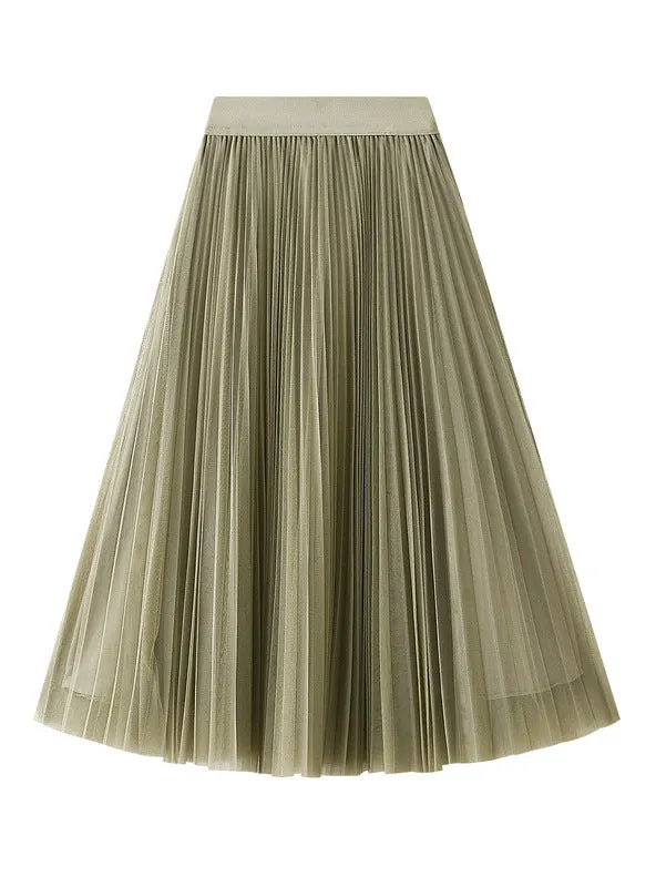 Large Swing Gauze Skirt