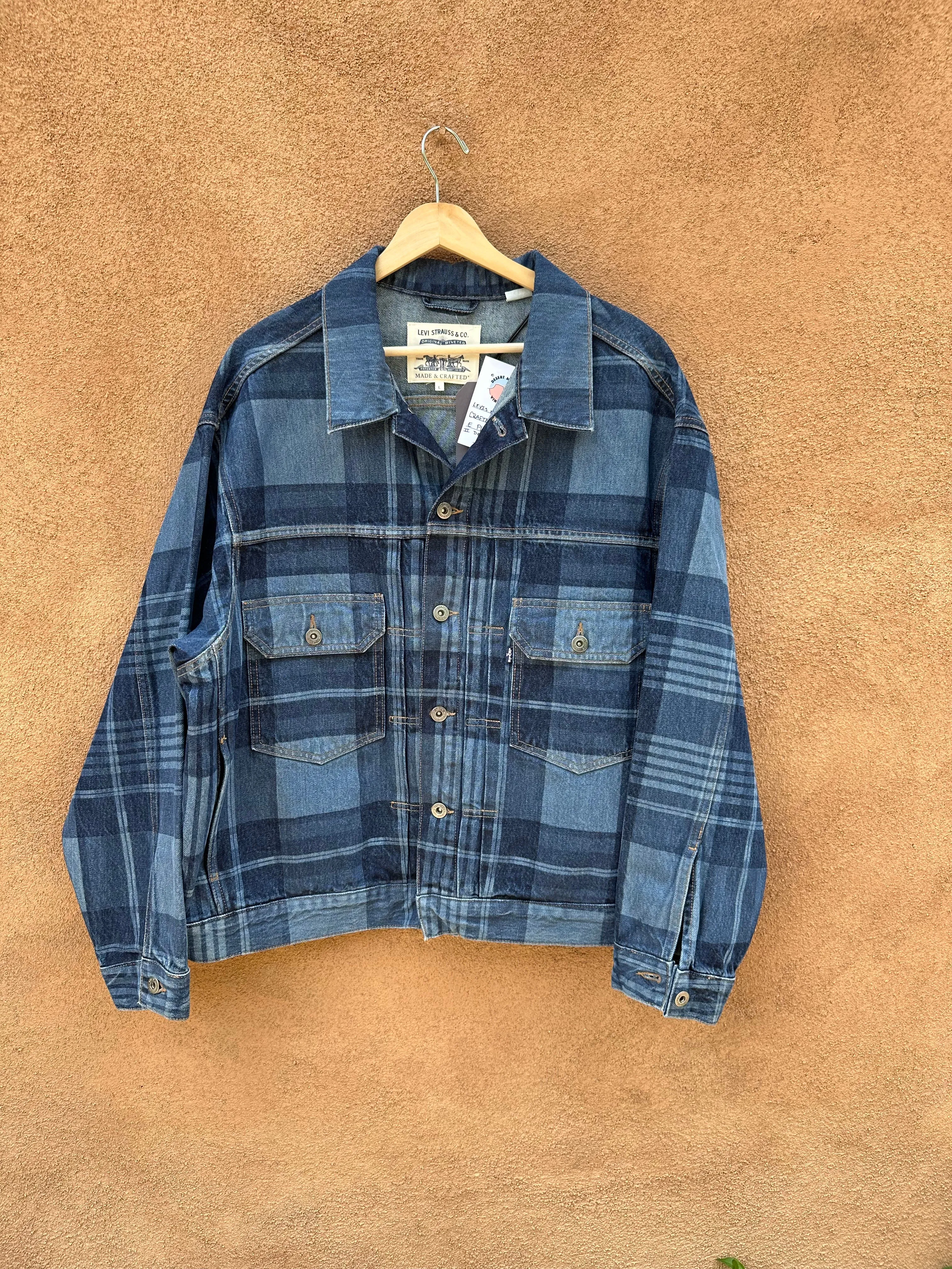 Levi's Made & Crafted Original Riveted Organic Cotton Jacket (Plaid)