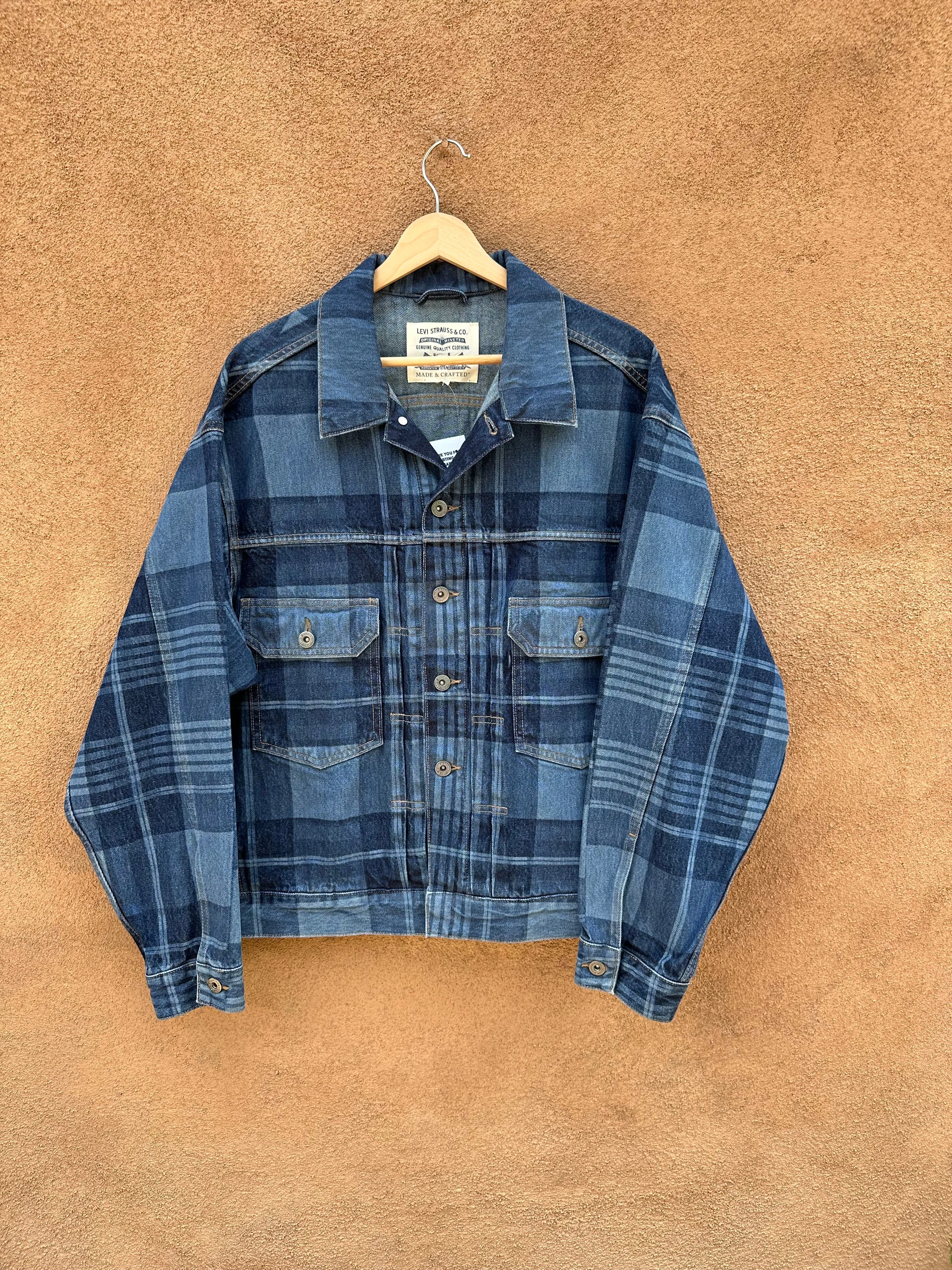 Levi's Made & Crafted Original Riveted Organic Cotton Jacket (Plaid)