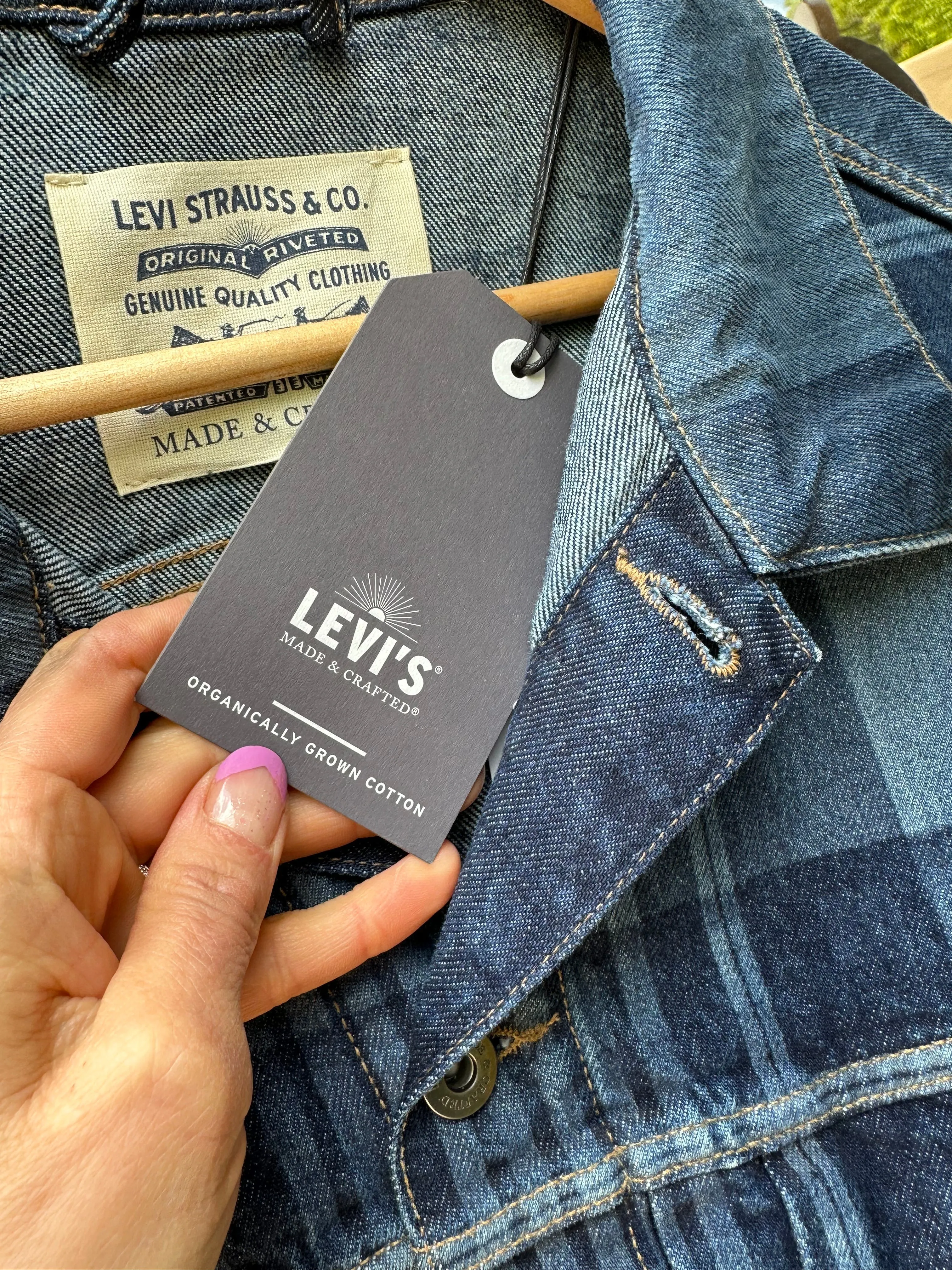 Levi's Made & Crafted Original Riveted Organic Cotton Jacket (Plaid)