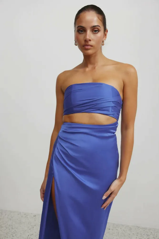 Lexi Apollo Dress - Pacific Blue