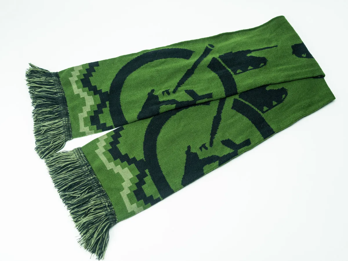 Limited Tank Museum Winter Tanks Scarf Green