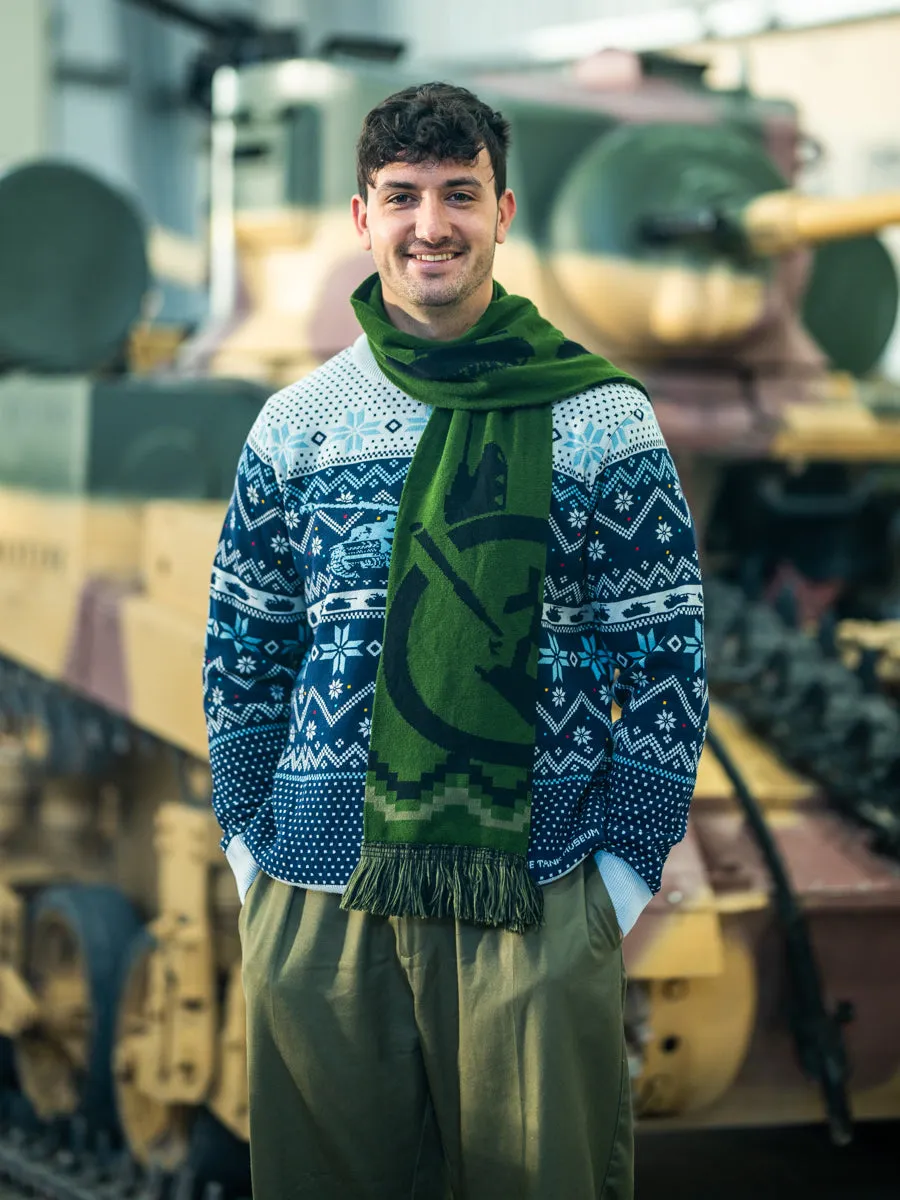 Limited Tank Museum Winter Tanks Scarf Green