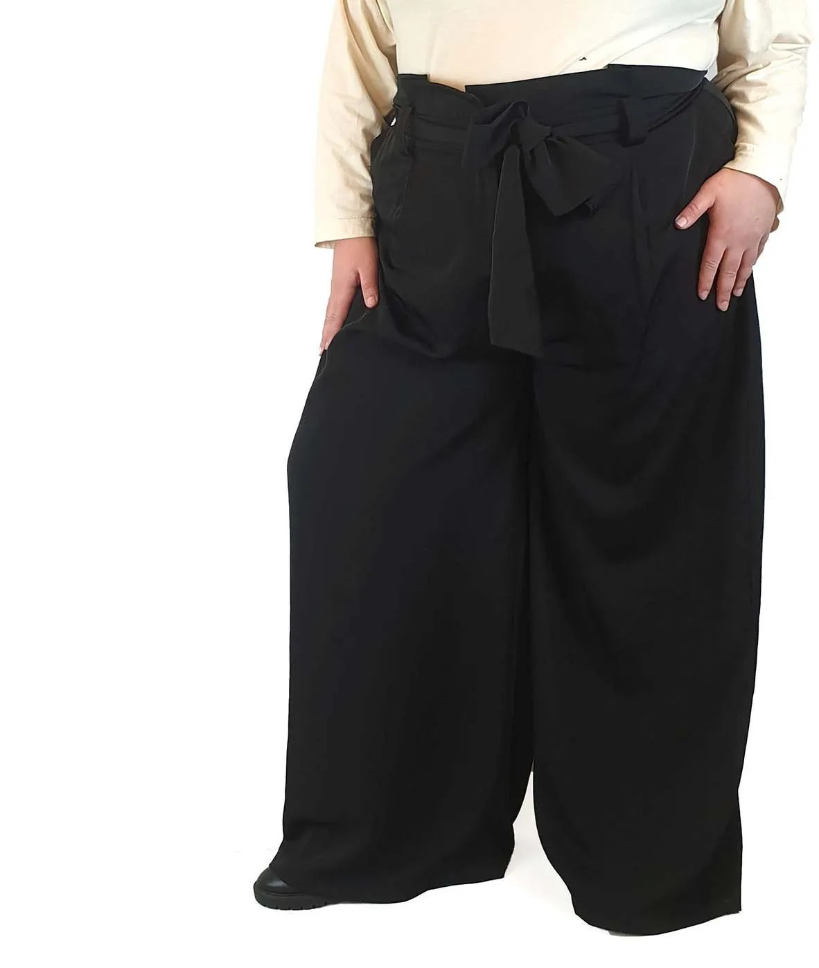 Little Party dress black wide leg pants size 22