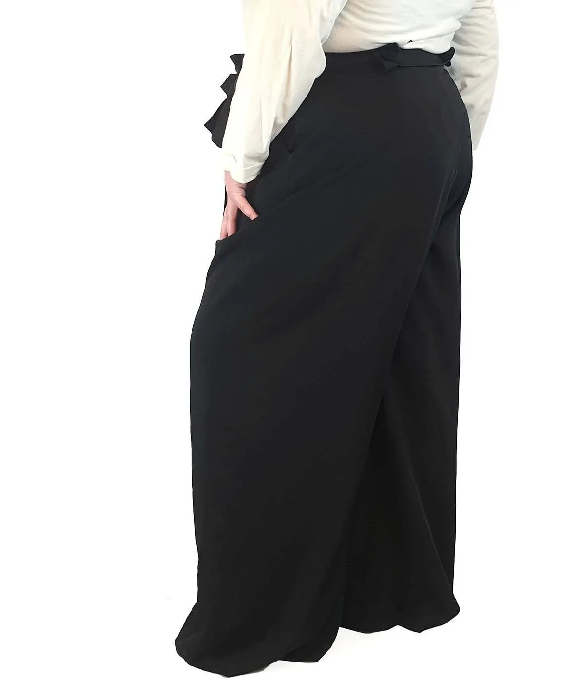 Little Party dress black wide leg pants size 22