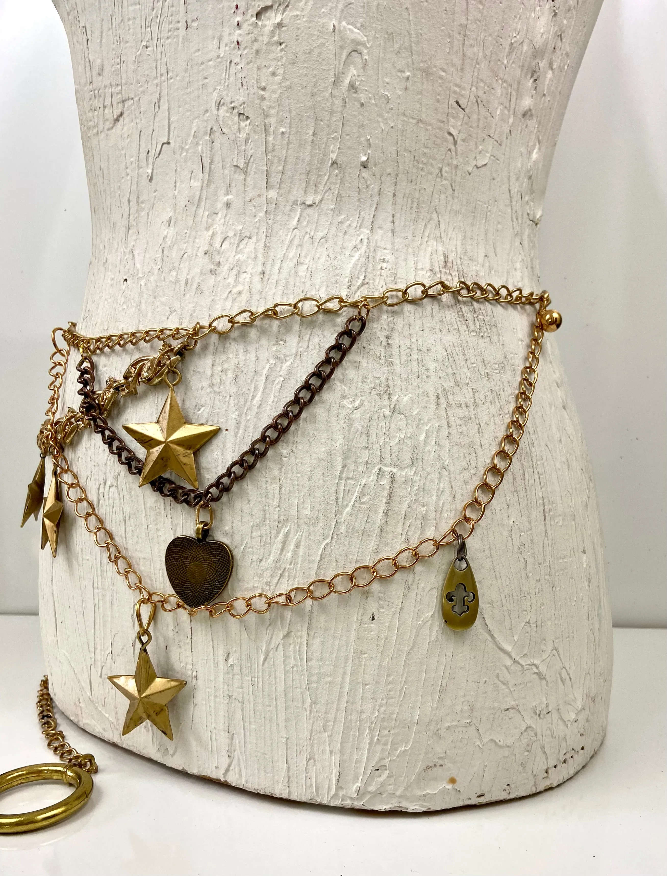 Little stars chain belt