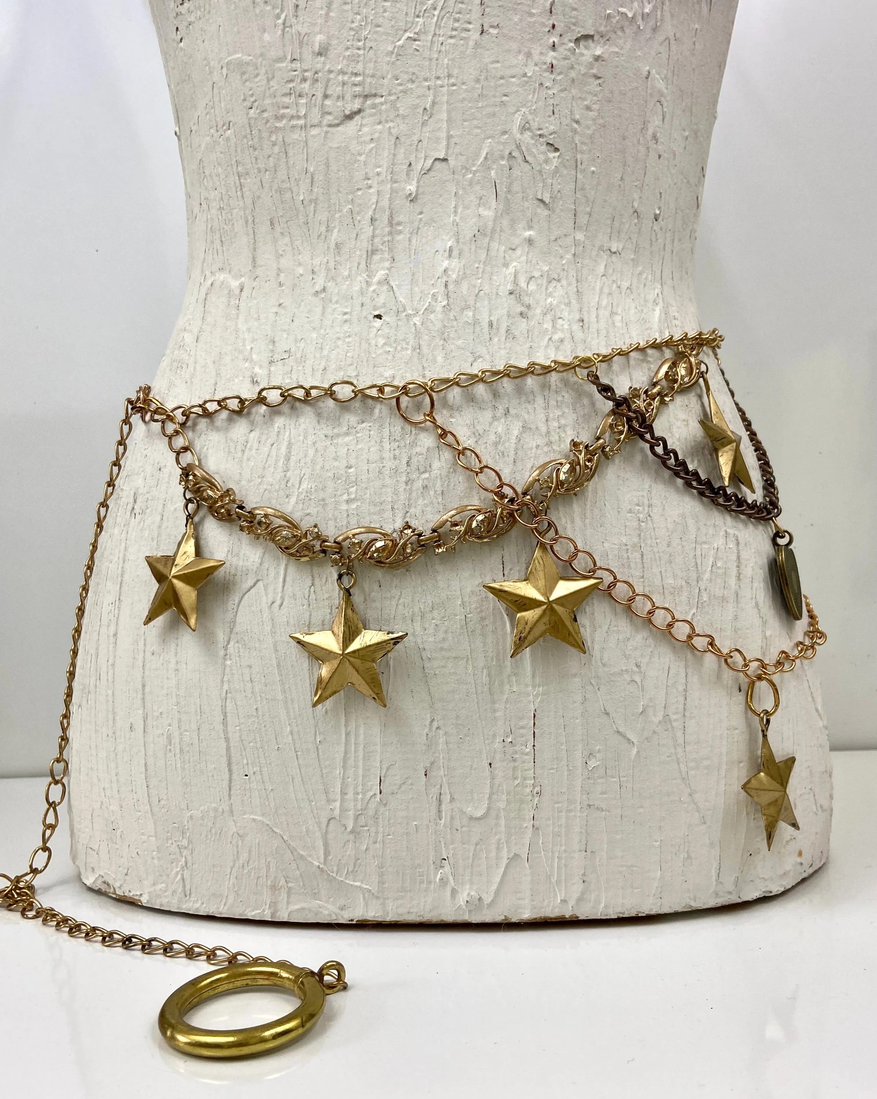 Little stars chain belt