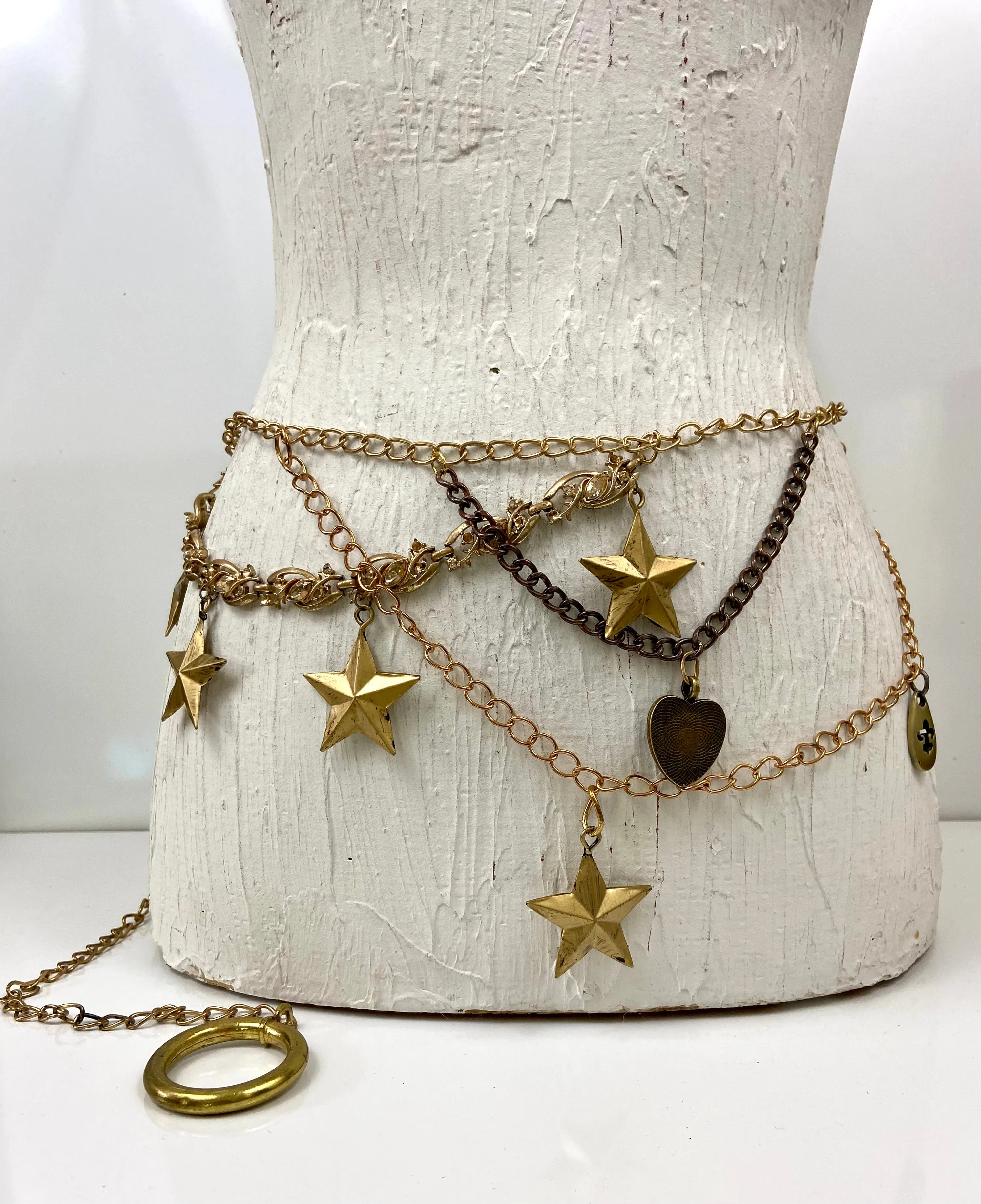 Little stars chain belt