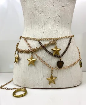 Little stars chain belt