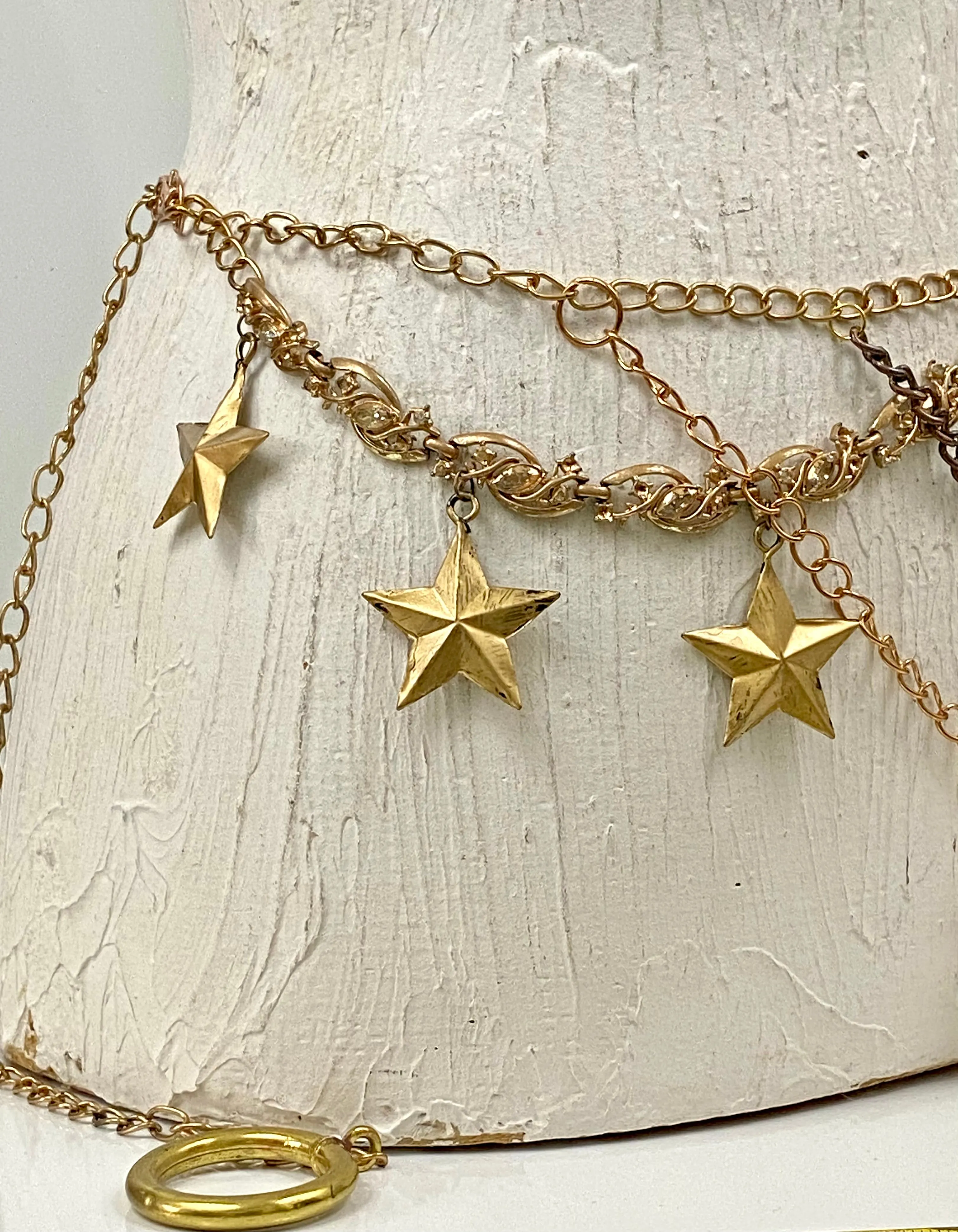 Little stars chain belt