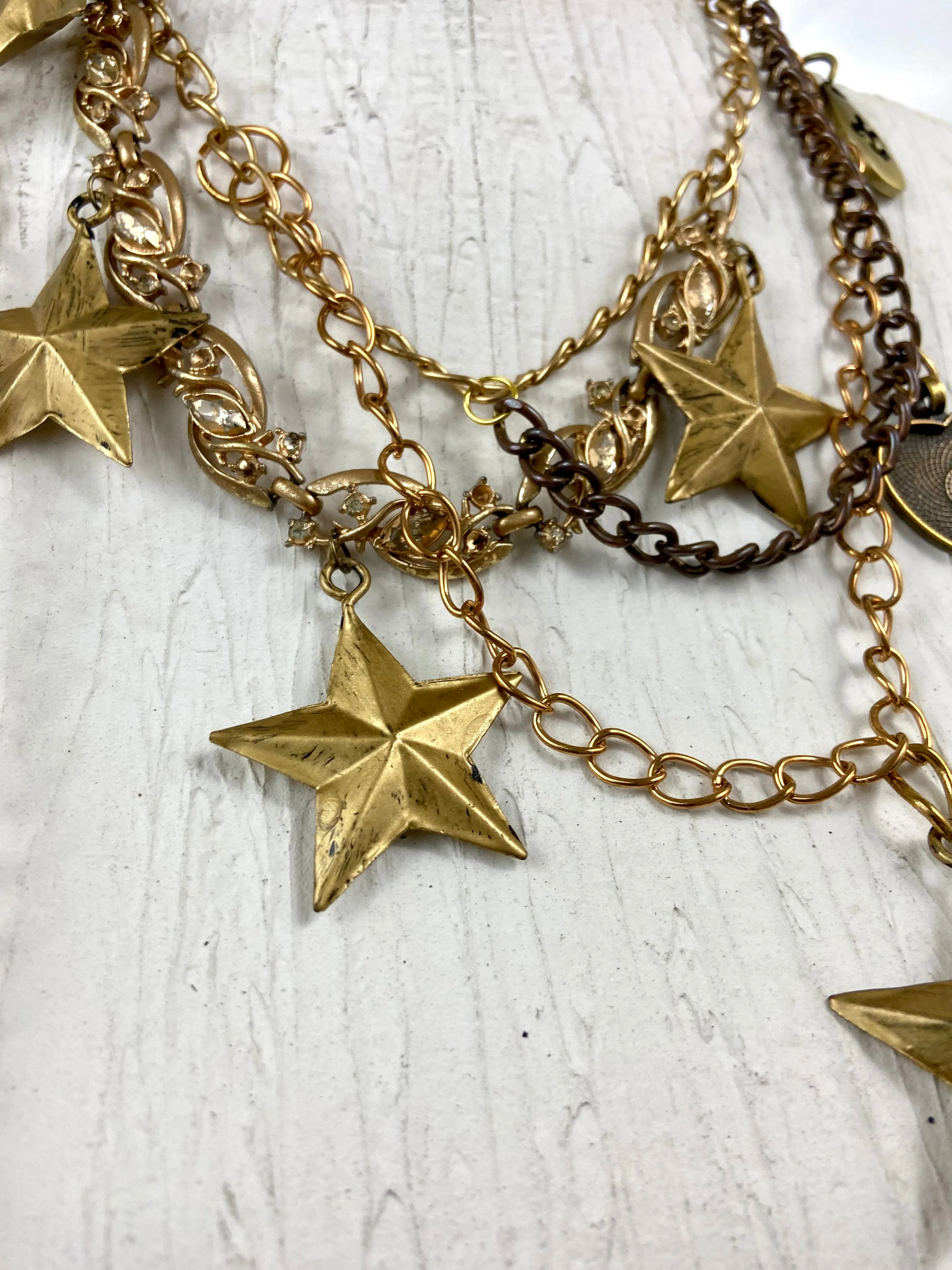 Little stars chain belt