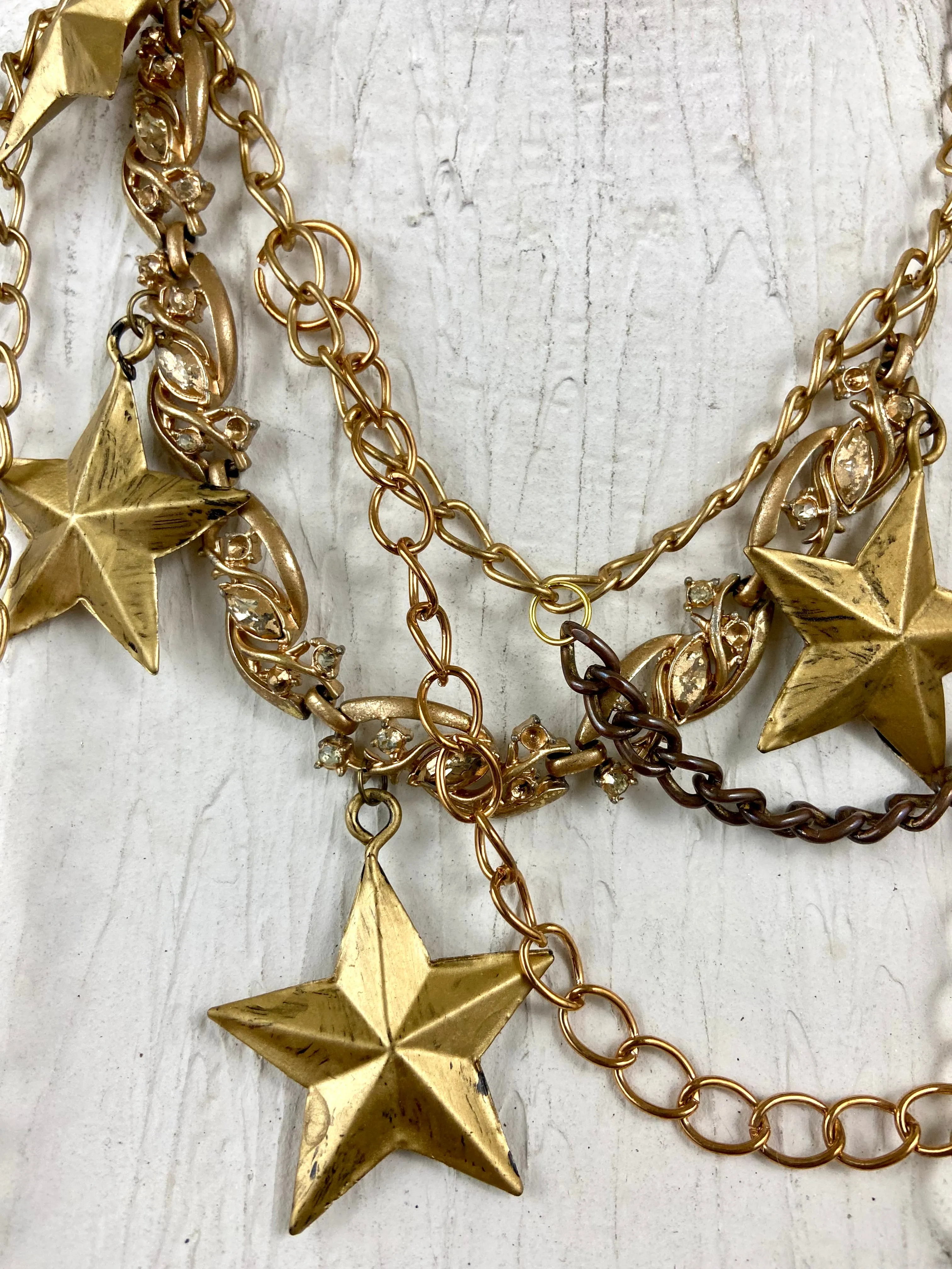 Little stars chain belt