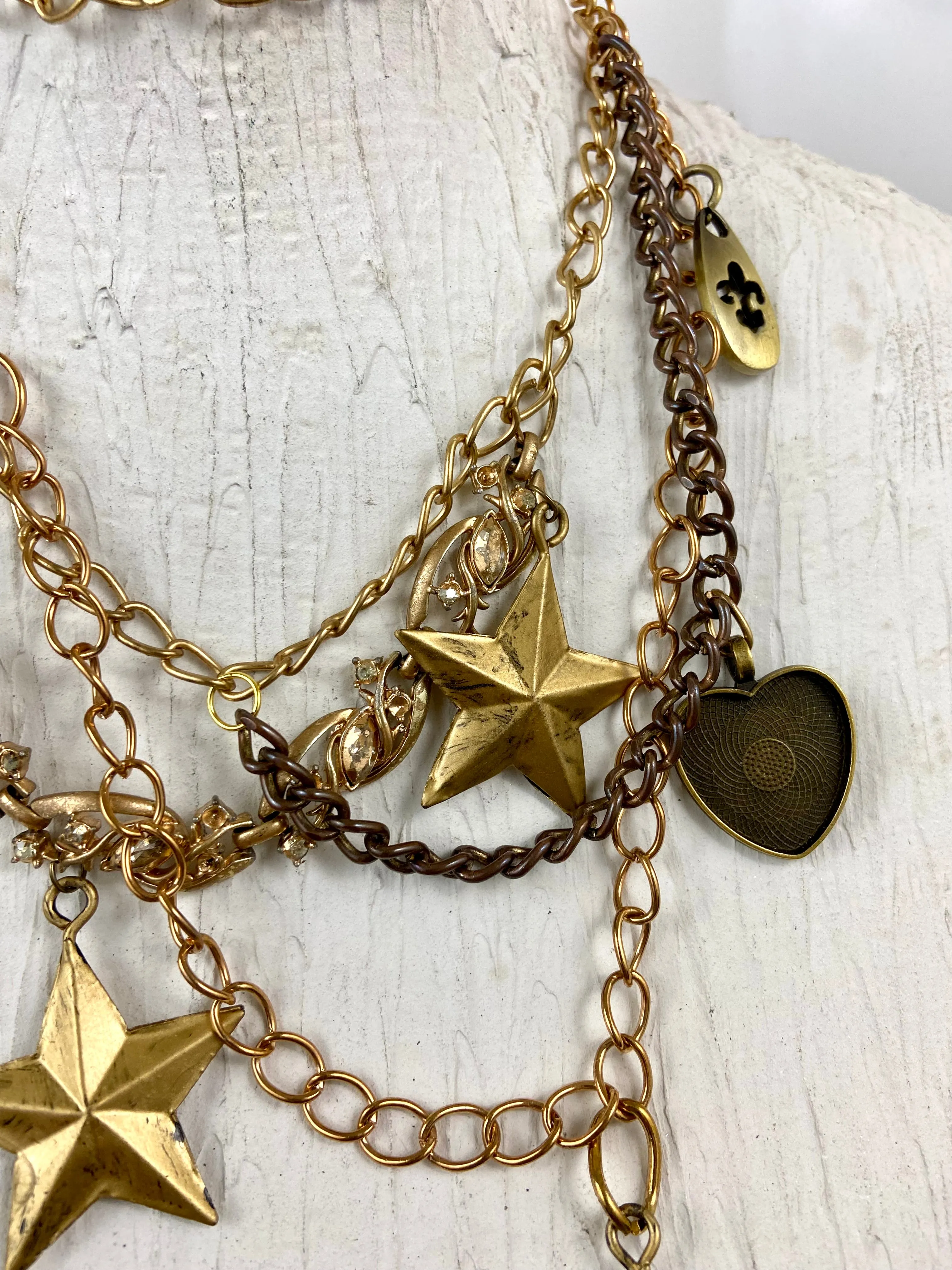 Little stars chain belt