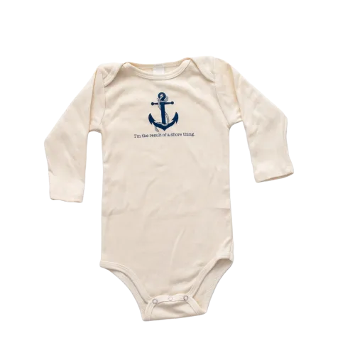 Lobster Local Catch Lobster & Nautical Long Sleeve Romper Gift Set