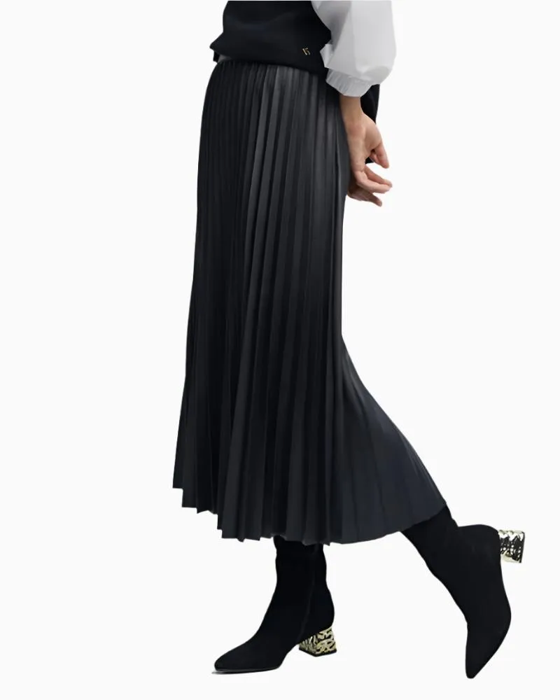 Lola Casademunt - Pleated Midi Skirt