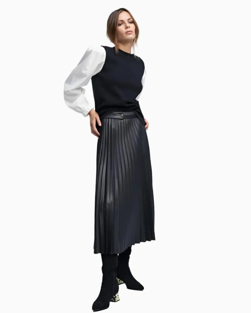 Lola Casademunt - Pleated Midi Skirt