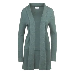 Long Cardigan in Sea Green