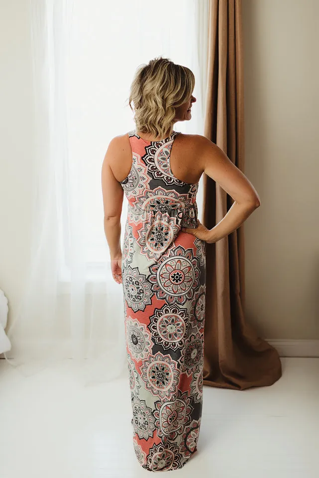 Medallion Maxi Dress