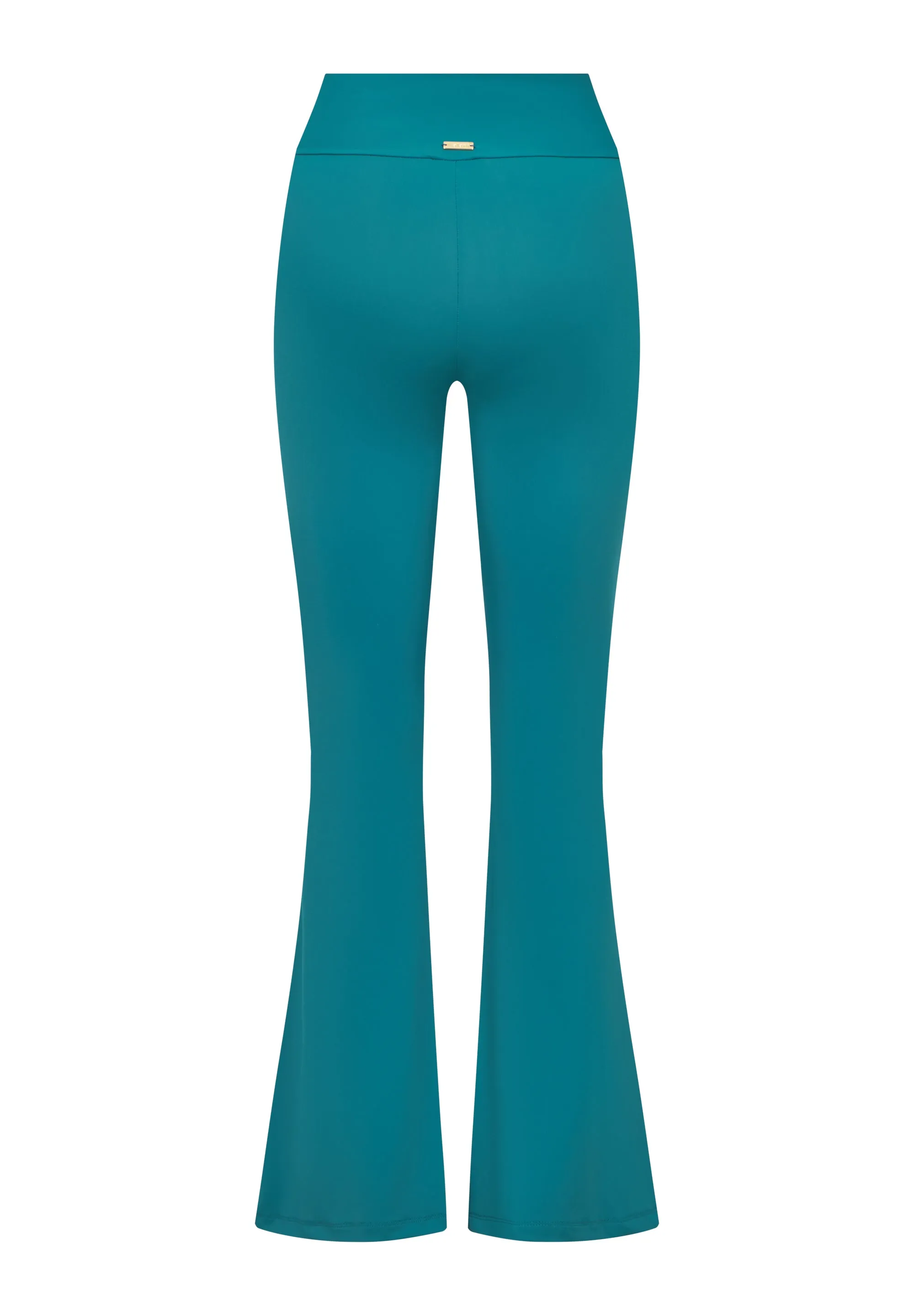 Miami Sculpt UV Flare Leggings Teal