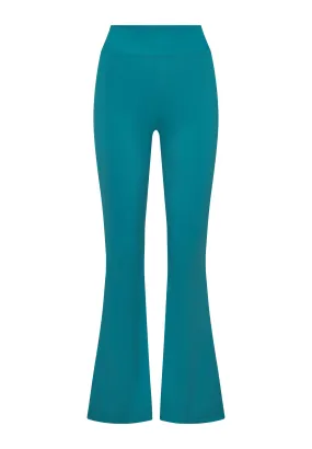 Miami Sculpt UV Flare Leggings Teal