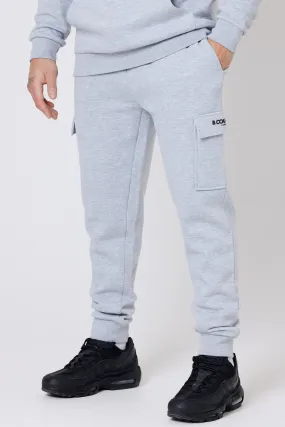 Middleton Cargo Joggers - Grey Marl