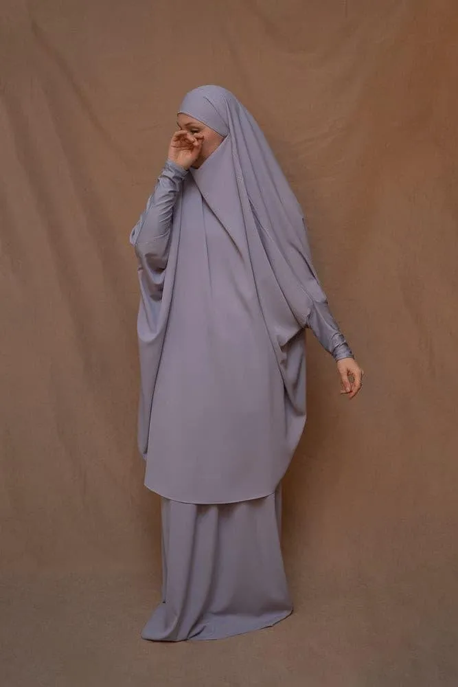 Moira prayer Umrah gown with niqab feature