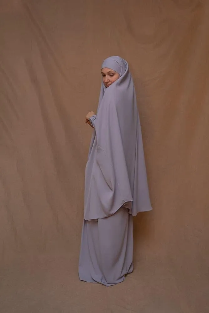 Moira prayer Umrah gown with niqab feature