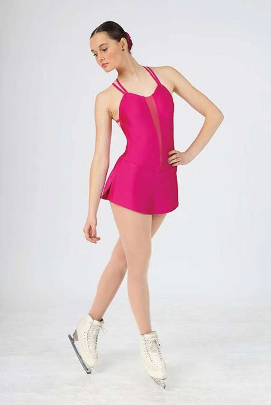 Mondor Girl's 616 Sleeveless Essentials Figure Skating Dress