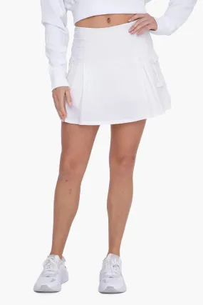 Mono B Pleated Active Cargo Skort