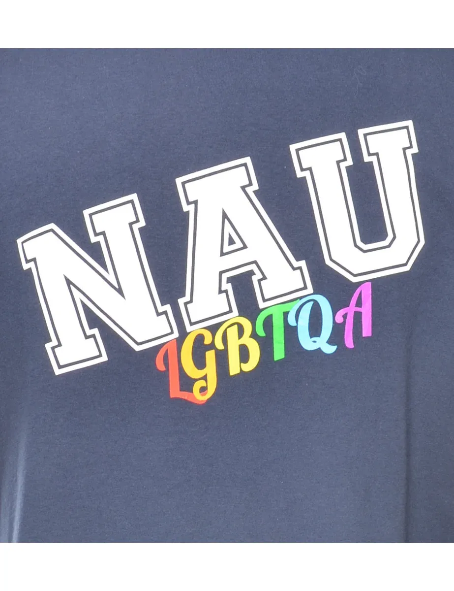 NAU Printed T-shirt - L