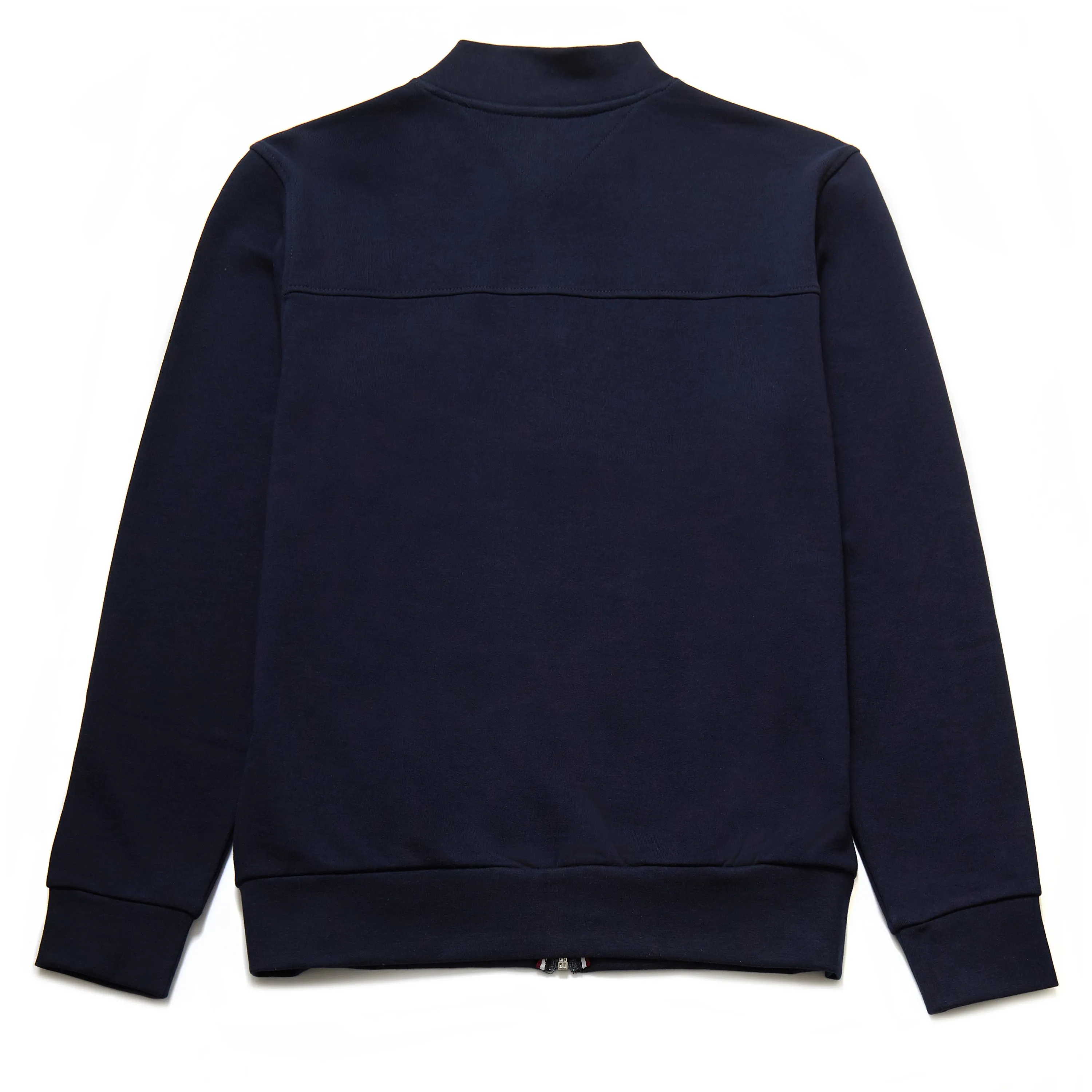 Nino Zip Fleece Bomber in Navy