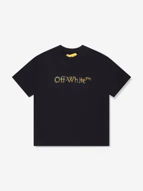 Off-White Boys Sketch Logo T-Shirt in Black