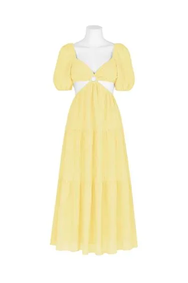 Olga Maxi Dress - Yellow