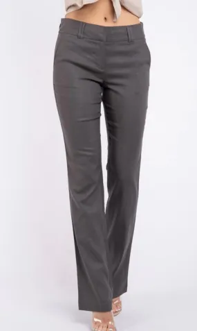 *Outlet* Kiley Dress Pants (Charcoal)