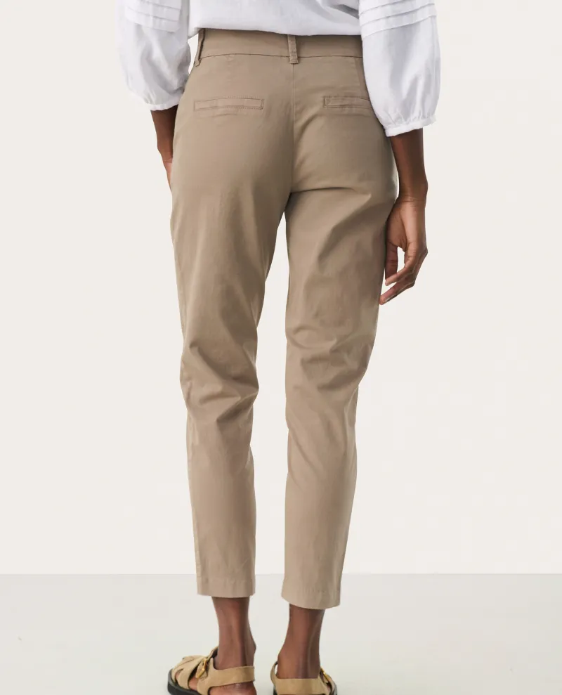 Part Two Soffys Desert Taupe Chino Trousers