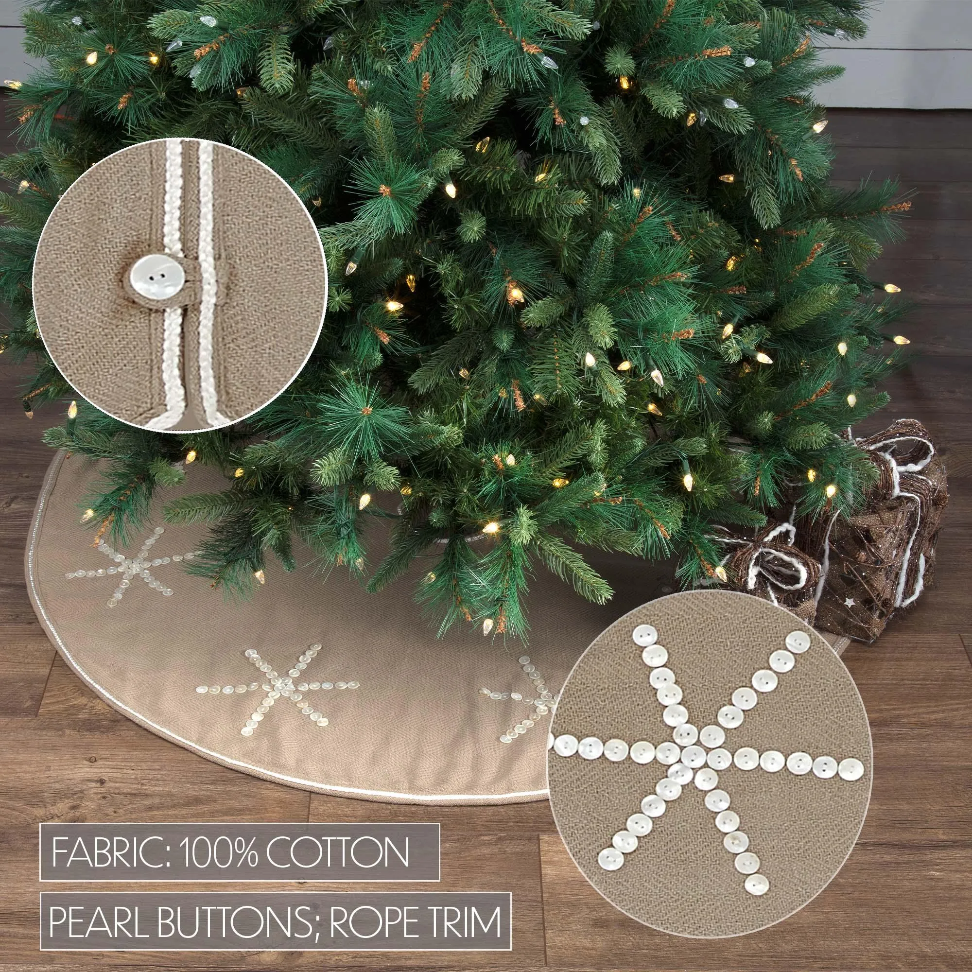 Pearlescent Tree Skirt 48