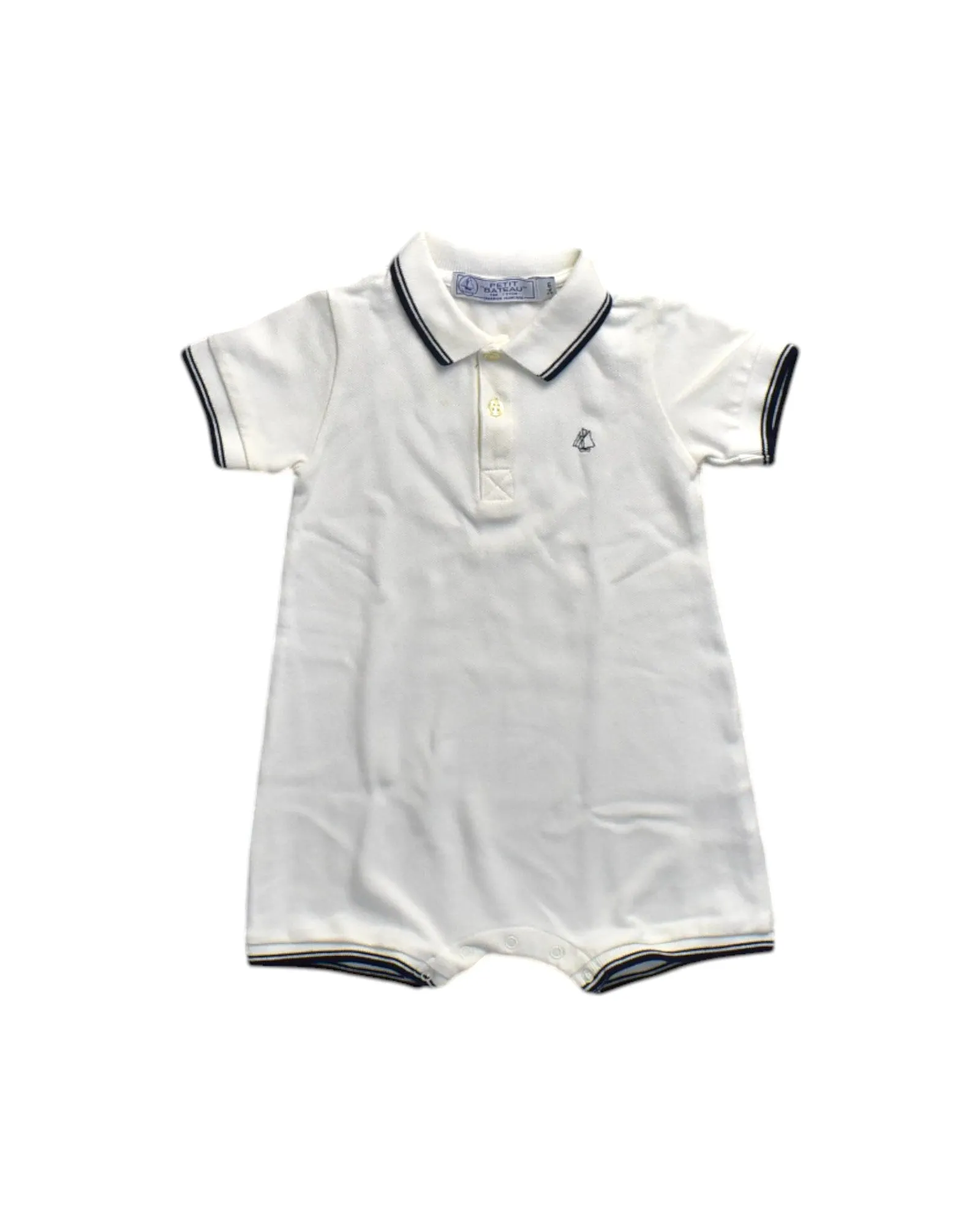 Petit Bateau Polo Romper 2T