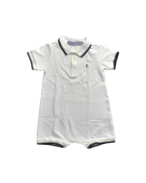 Petit Bateau Polo Romper 2T