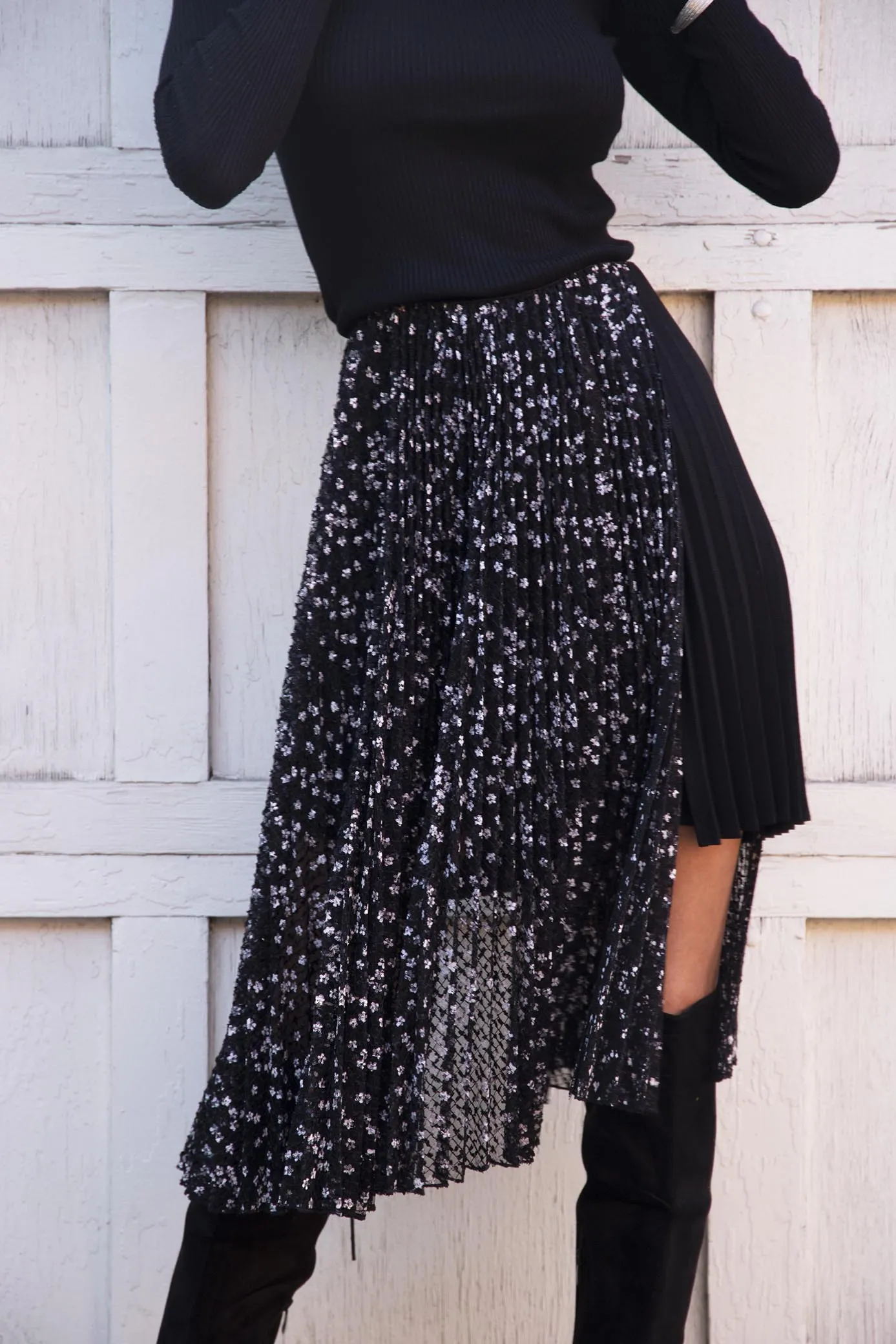 Pipa Skirt in Snowflower